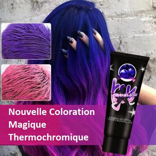 Teinture - Encre Thermochromique Changeant La Couleur Des Cheveux