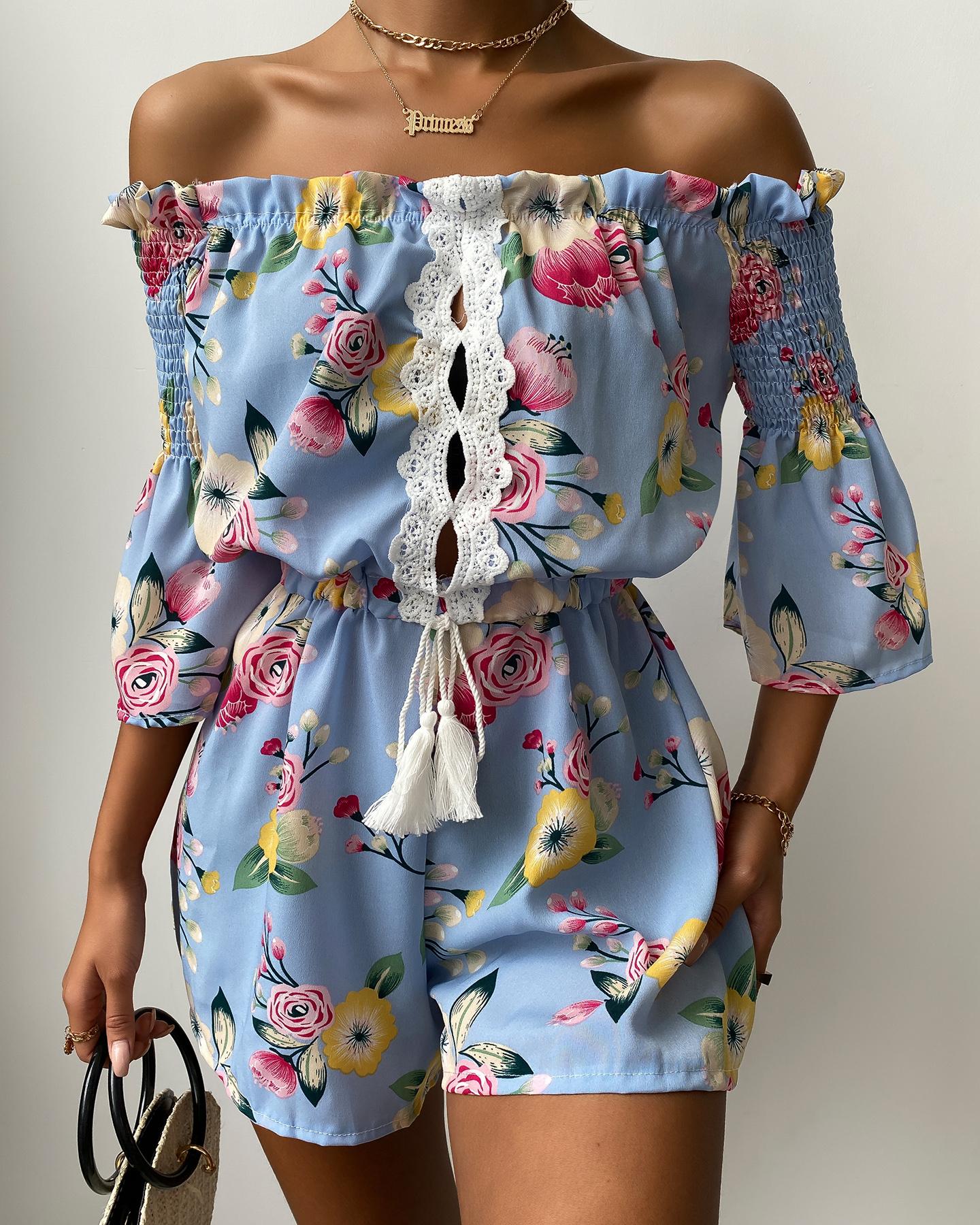 CUPSHE Maillot De Bain Pour Femme - Col En V - Dos Nu - Élégant