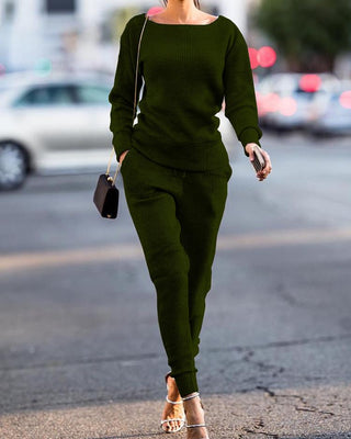 Ensemble haut à manches longues et pantalon