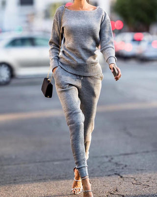 Ensemble haut à manches longues et pantalon