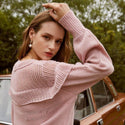 Gilet Bohème Chic Rose