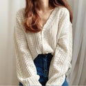 Gilet Crochet Bohème - Blanc / Unique