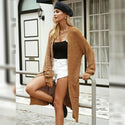 Gilet Long Style Bohème - Unique / Camel