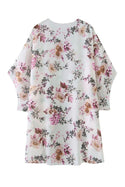 Kimono Bohème Court Fleuri