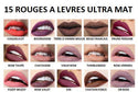 ROUGES À LÈVRES MAT LONGUE TENUE