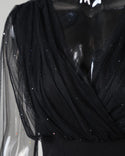Robe Noire Pailletée
