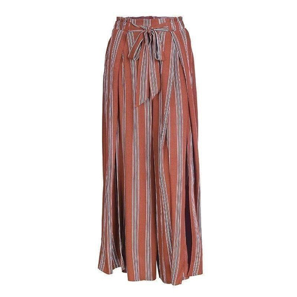 Pantalon Large Terracotta