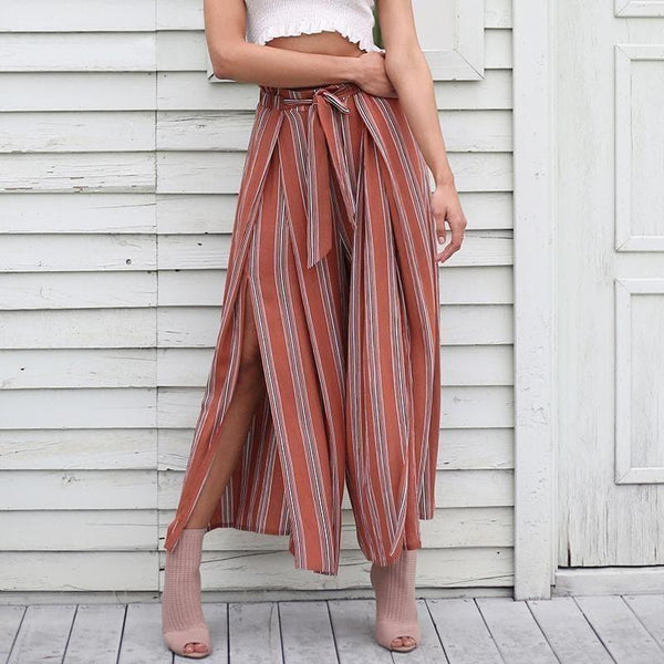 Pantalon Large Terracotta