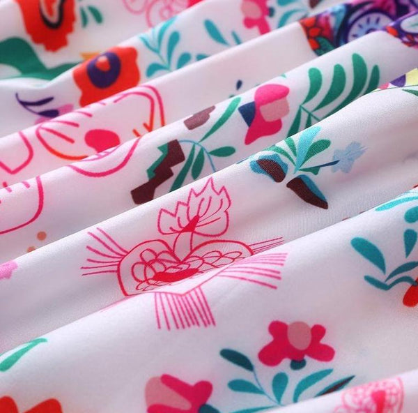Blouse Vintage Imprimée