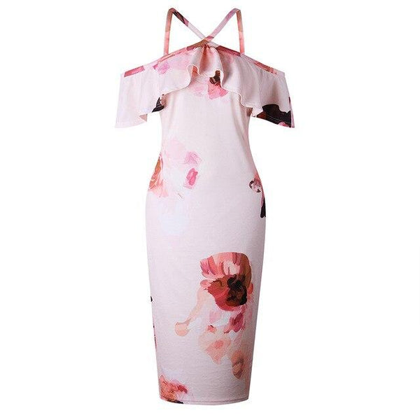 Robe longue imprimé floral