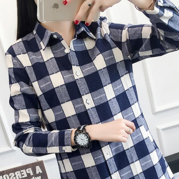 Chemise Oversize à Carreaux