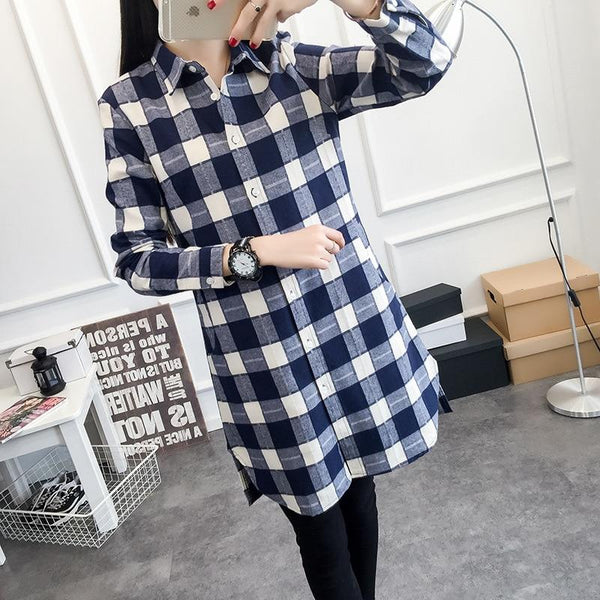 Chemise Oversize à Carreaux