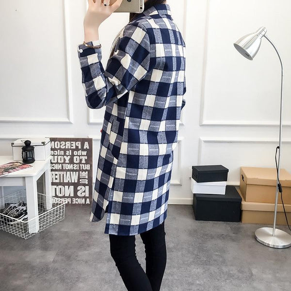 Chemise Oversize à Carreaux