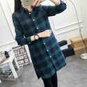 Chemise Oversize à Carreaux