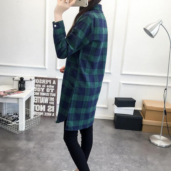Chemise Oversize à Carreaux