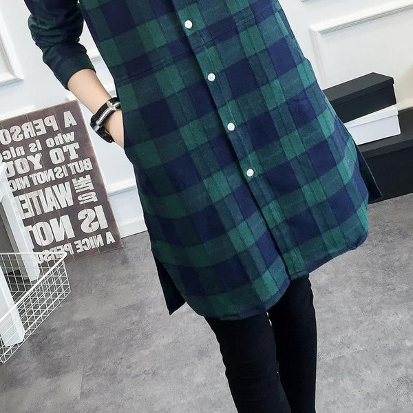 Chemise Oversize à Carreaux