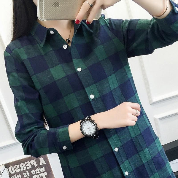 Chemise Oversize à Carreaux