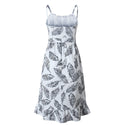 Robe Boho Nouée à Motifs