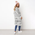 Cardigan Léopard