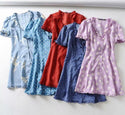 Robe Bohème à Boutons