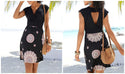Robe de Plage Boho Col en V