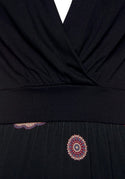 Robe de Plage Boho Col en V