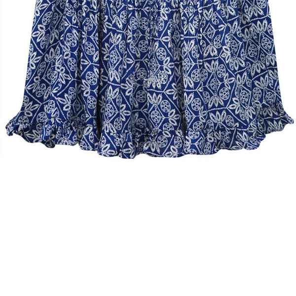 Mini Robe Bohème Fleurie