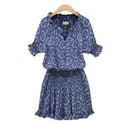 Mini Robe Bohème Fleurie
