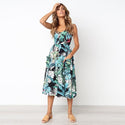 Robe Bohème Midi Imprimée