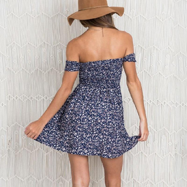 Robe Bohème Col Bardot