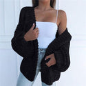 Cardigan Uni Tricoté