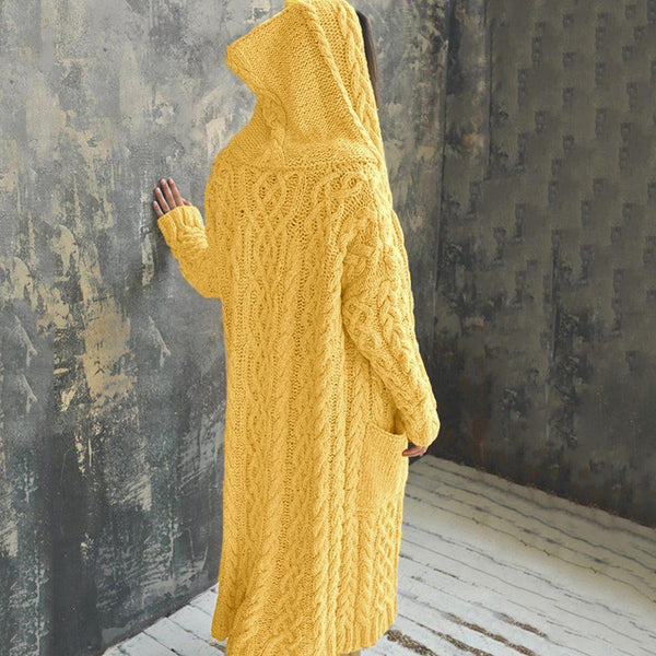 Cardigan Maxi à Capuche