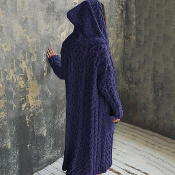 Cardigan Maxi à Capuche