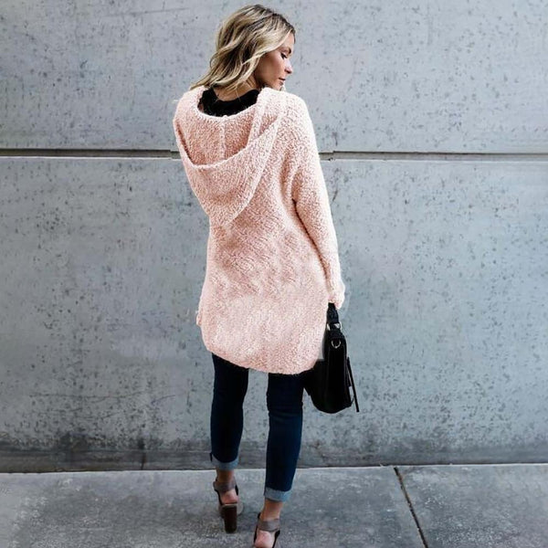 Cardigan Long à Capuche