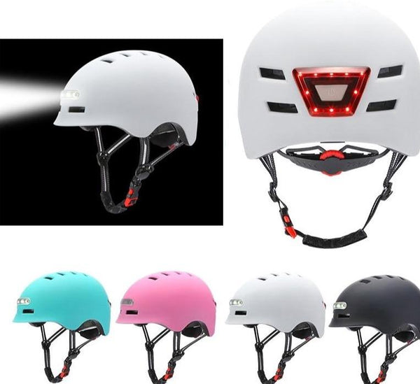 Casque Led pour vélo ou Trottinette