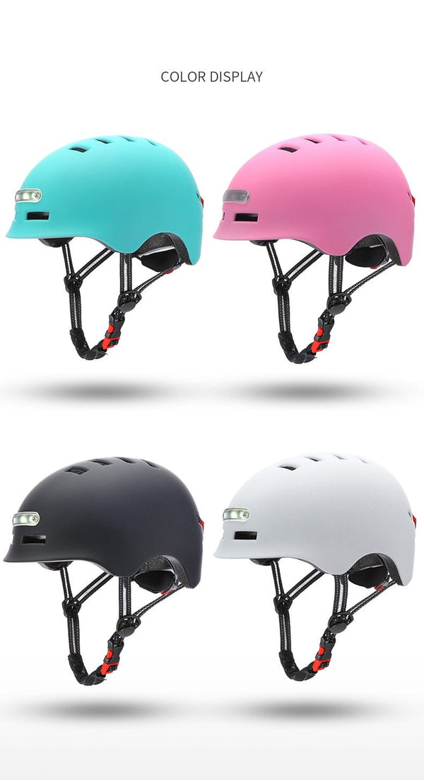 Casque Led pour vélo ou Trottinette