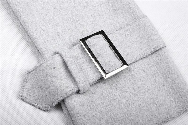 Cardigan Uni à Col Rabattu