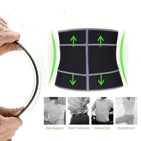 Ceinture de Sudation Haute Qualité Homme Effet Sauna 3X plus rapide