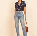 Chemise Boutonnée à Motifs