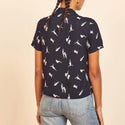 Chemise Boutonnée à Motifs