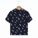 Chemise Boutonnée à Motifs