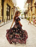 Robe Boho florale