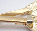 Ceinture originale, boucle en forme de feuilles