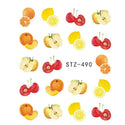 Stickers d'ongles - Nail Art - Fun - Fruits - Cupcakes & cie