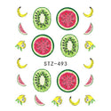 Stickers d'ongles - Nail Art - Fun - Fruits - Cupcakes & cie