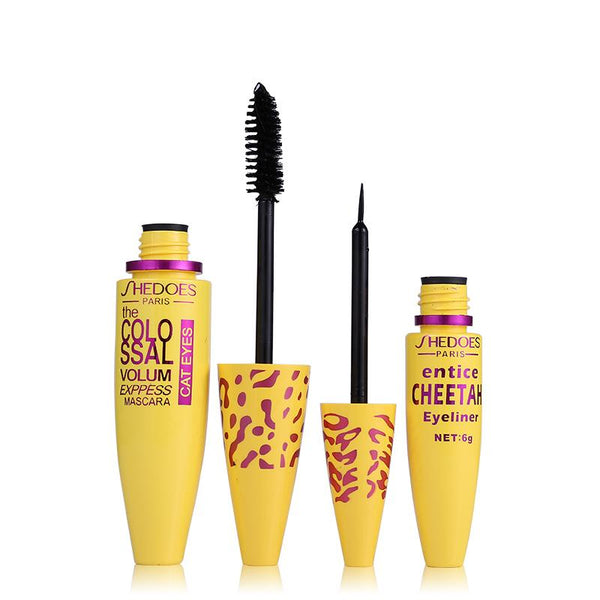 Eyeliner & Mascara - 2 en 1 - Volume intense