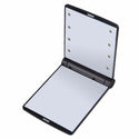 Miroir de poche à lampes LED 123maquillage Noir 