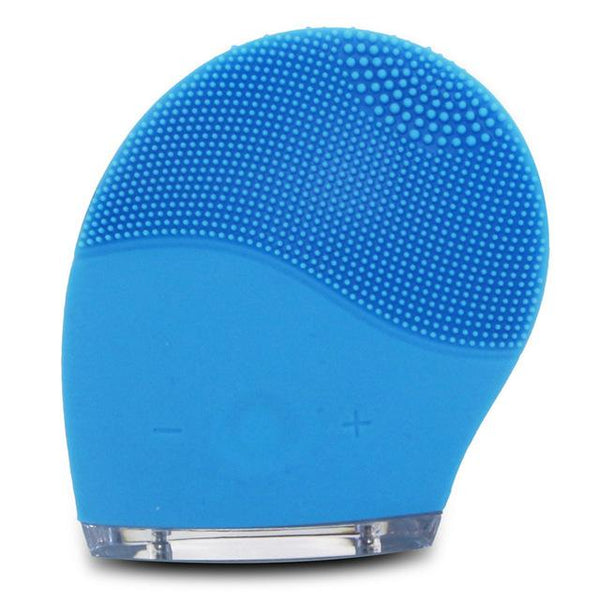 Nettoyeur de visage électrique en silicone 123maquillage Bleu 