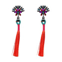 Boucles d'oreilles boho à franges - Mode