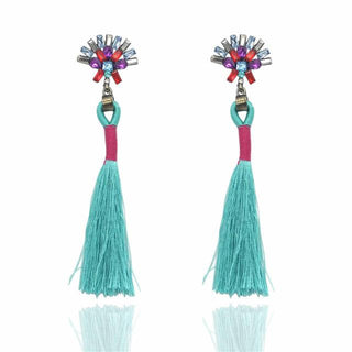 Boucles d'oreilles boho à franges - Mode